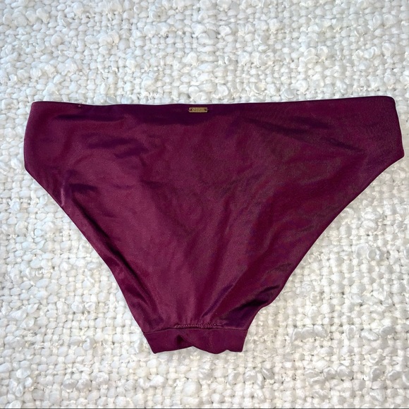 Pink by Victoria’s Secret burgundy bikini bottom🎀 - Picture 2 of 2